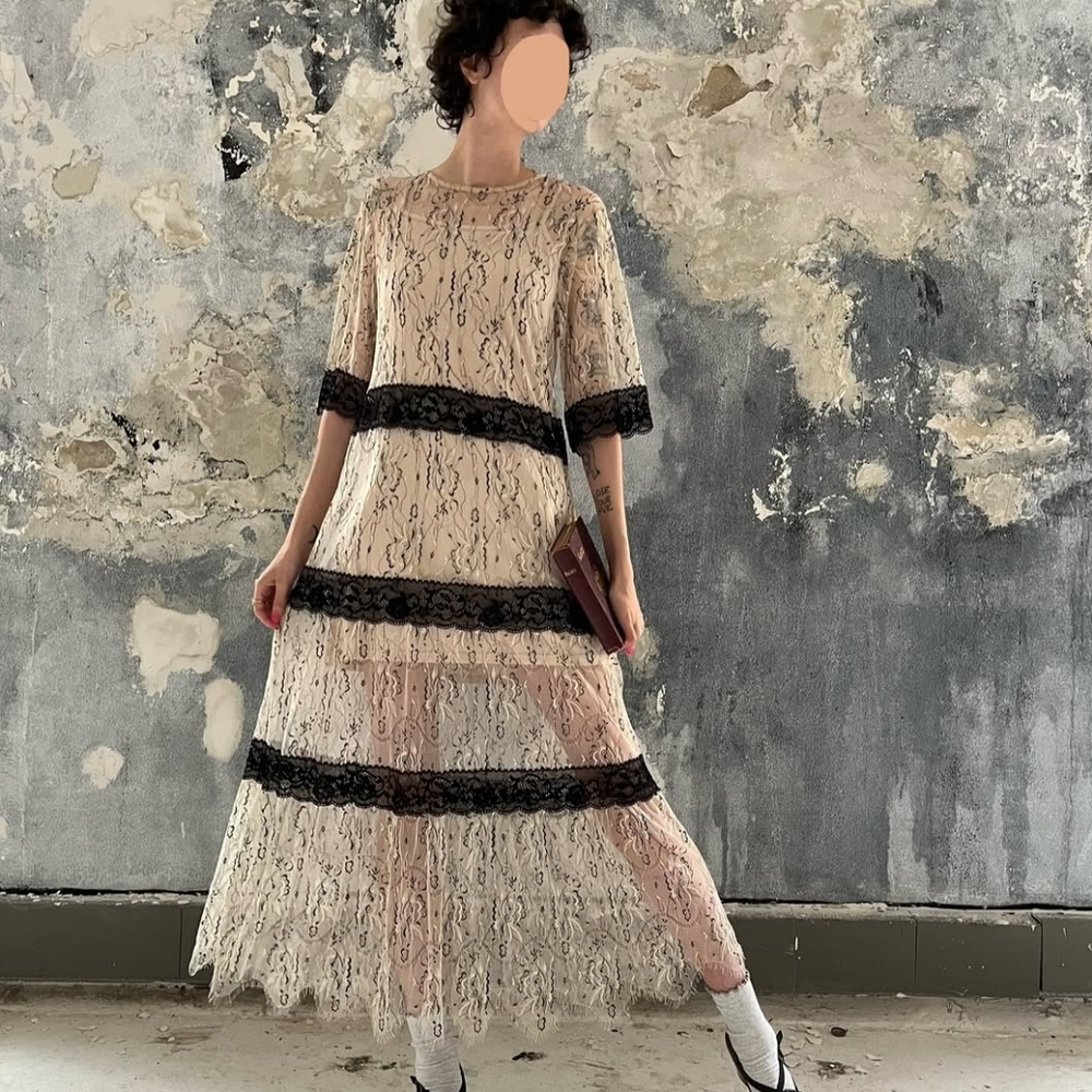 Zara Maxi Lace Dress